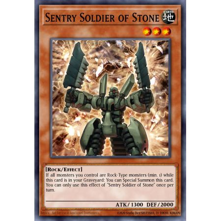 Sentry Soldier of Stone (Ultra Rare)