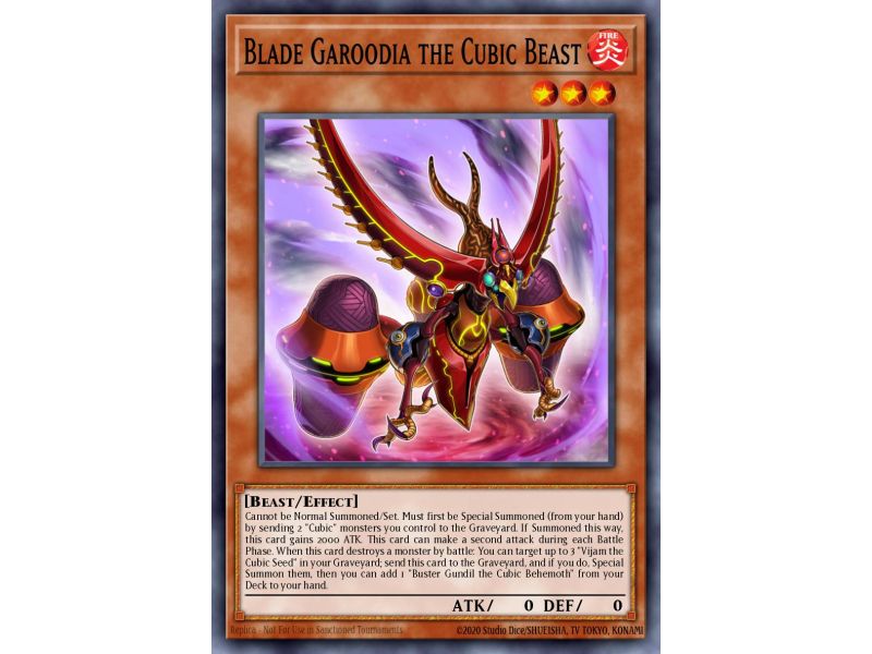 Blade Garoodia the Cubic Beast (Ultra Rare)