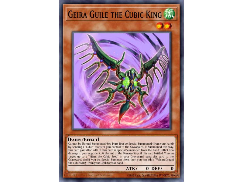 Geira Guile the Cubic King (Ultra Rare)