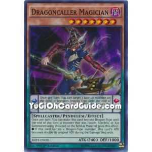 Dragoncaller Magician (Super Rare) – Raging Tempest | Carta YUGIOH en México