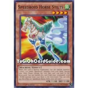 Speedroid Horse Stilts (Common) – Raging Tempest | Carta YUGIOH en México