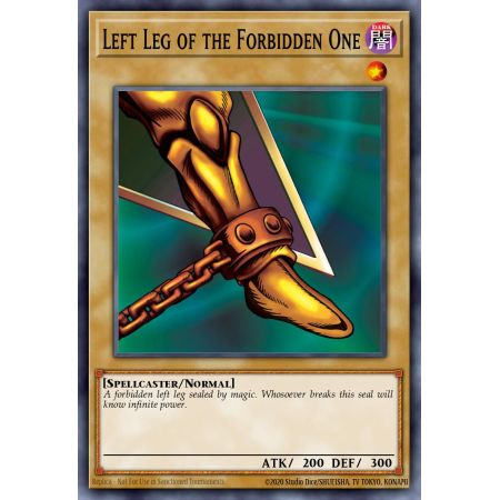 Left Leg of the Forbidden One (Ultra Rare)