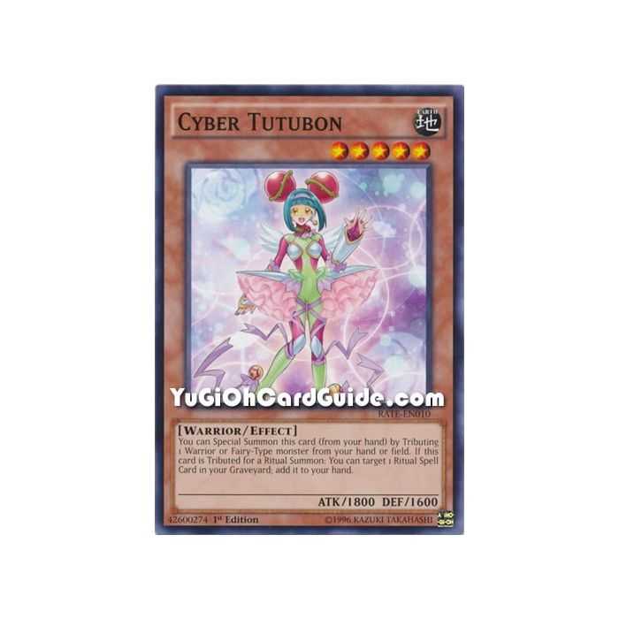 Cyber Tutubon (Common) – Raging Tempest | Carta YUGIOH en México