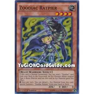 Zoodiac Ratpier (Super Rare) – Raging Tempest | Carta YUGIOH en México