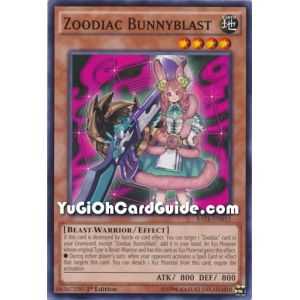 Zoodiac Bunnyblast (Common) – Raging Tempest | Carta YUGIOH en México