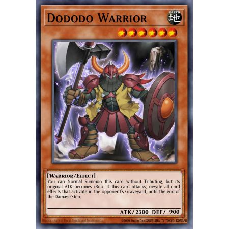 Dododo Warrior (Super Rare)