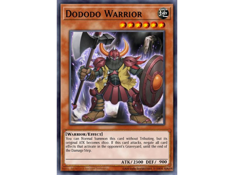 Dododo Warrior (Super Rare)