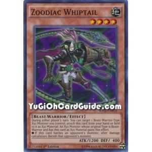 Zoodiac Whiptail (Super Rare) – Raging Tempest | Carta YUGIOH en México