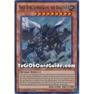 True King Lithosagym, the Disaster (Super Rare) – Raging Tempest | Carta YUGIOH en México