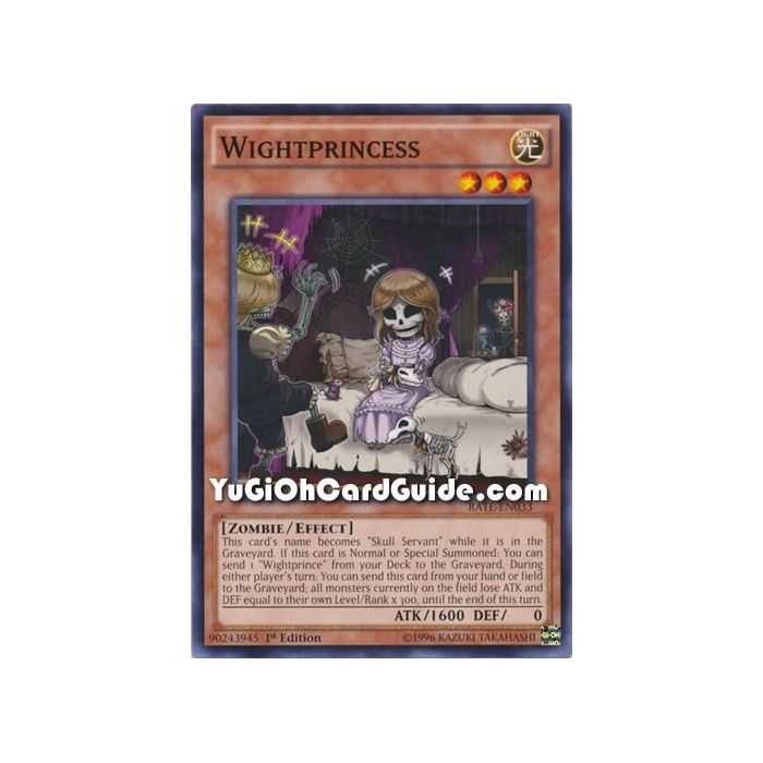 Wightprincess (Common) – Raging Tempest | Carta YUGIOH en México