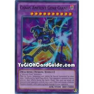 Chaos Ancient Gear Giant (Super Rare) – Raging Tempest | Carta YUGIOH en México