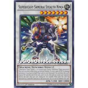 Superheavy Samurai Stealth Ninja (Rare) – Raging Tempest | Carta YUGIOH en México