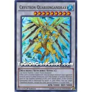 Crystron Quariongandrax (Ultra Rare) – Raging Tempest | Carta YUGIOH en México