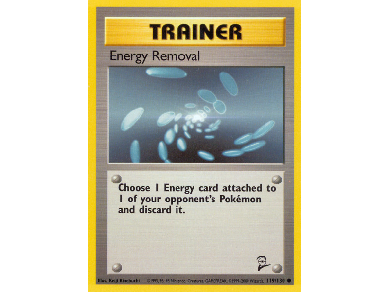 Energy Removal