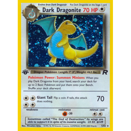 Dark Dragonite (Holo)