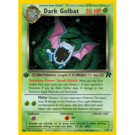 Dark Golbat (Holo)