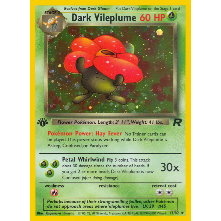 Dark Vileplume (Holo)