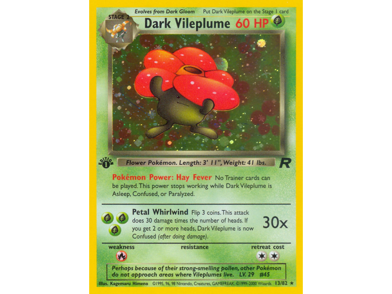 Dark Vileplume (Holo)