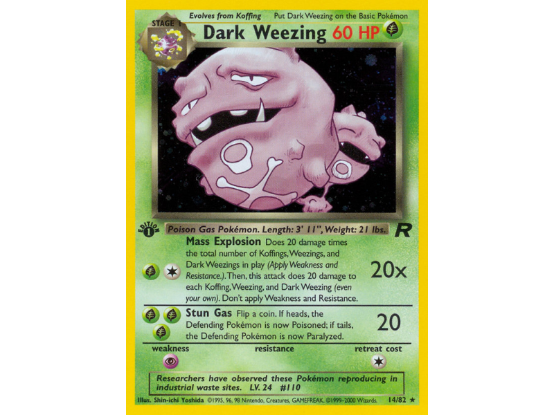 Dark Weezing (Holo)