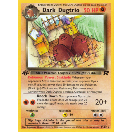Dark Dugtrio