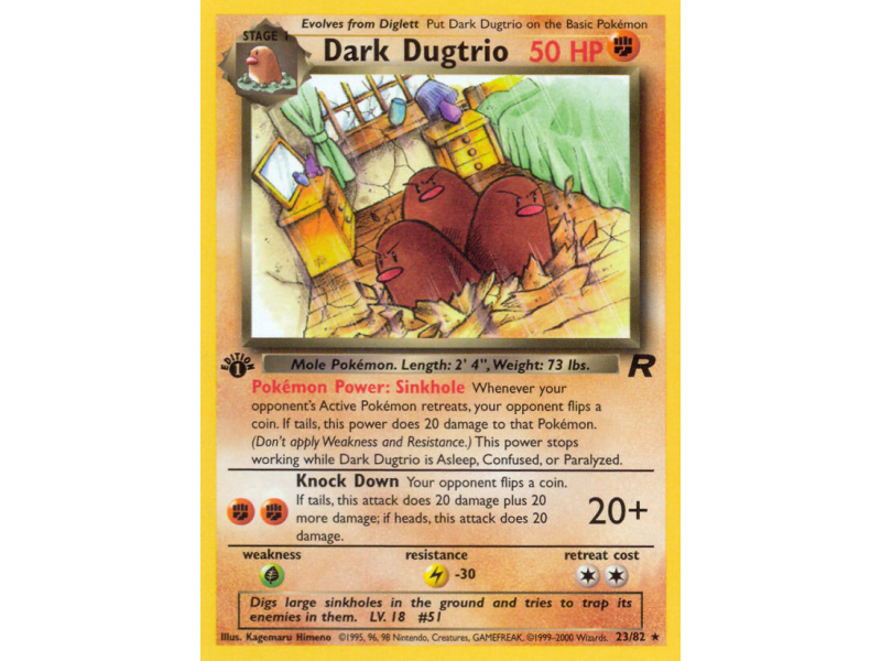 Dark Dugtrio