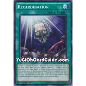 Recardination (Common) – Raging Tempest | Carta YUGIOH en México