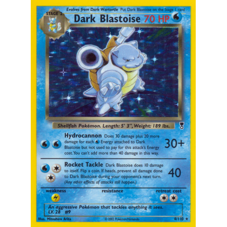 Dark Blastoise (Holo)