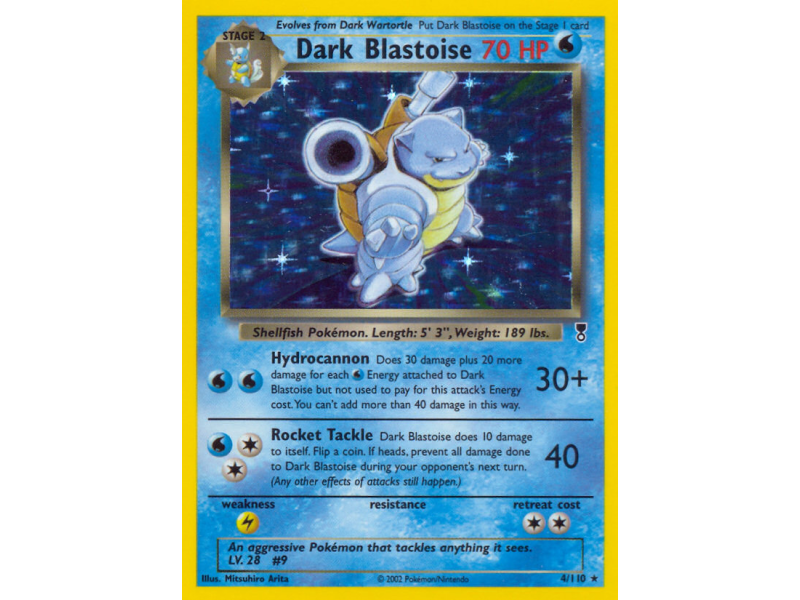 Dark Blastoise (Holo)