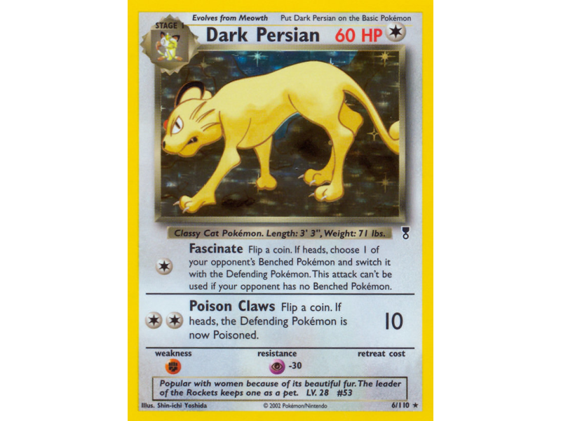 Dark Persian (Reverse Holo)