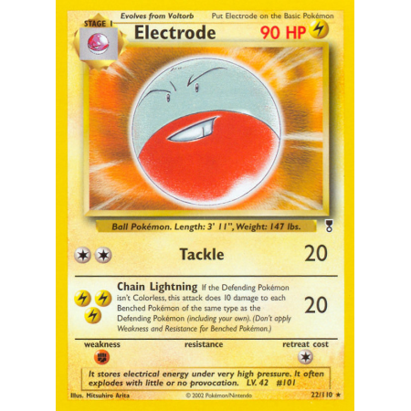Electrode (Reverse Holo)