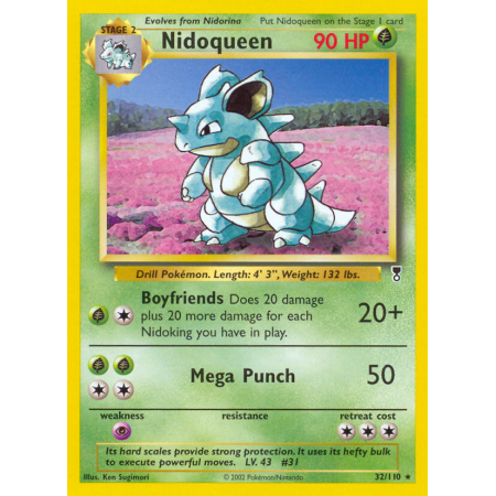 Nidoqueen (Reverse Holo)