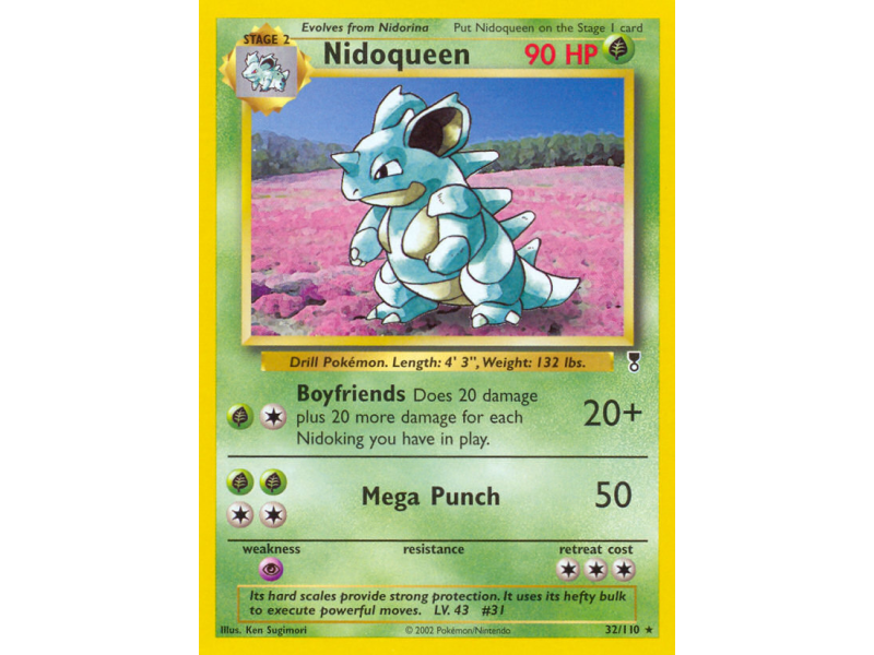Nidoqueen (Reverse Holo)