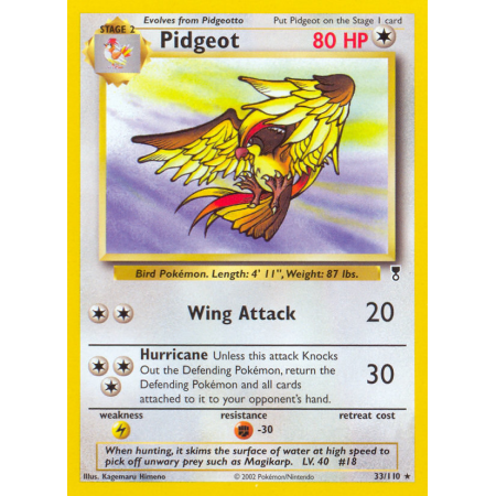 Pidgeot (Reverse Holo)