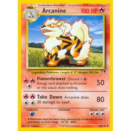 Arcanine (Reverse Holo)