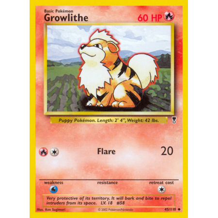 Growlithe (Reverse Holo)