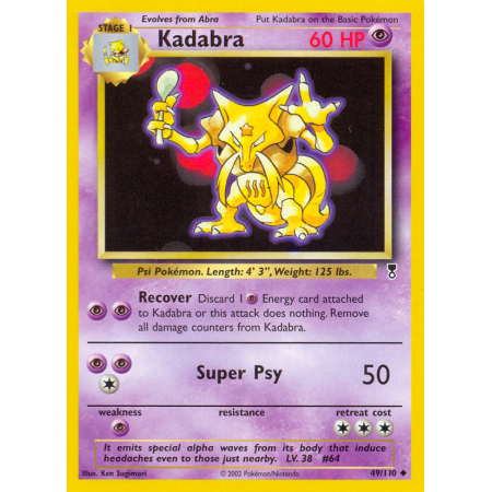 Kadabra (Reverse Holo)