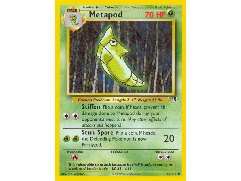 Metapod (Reverse Holo)