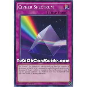 Cipher Spectrum (Common) – Raging Tempest | Carta YUGIOH en México