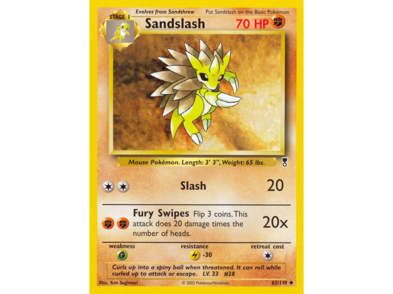 Sandslash (Reverse Holo)