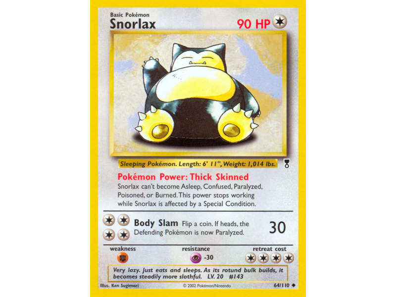 Snorlax (Reverse Holo)