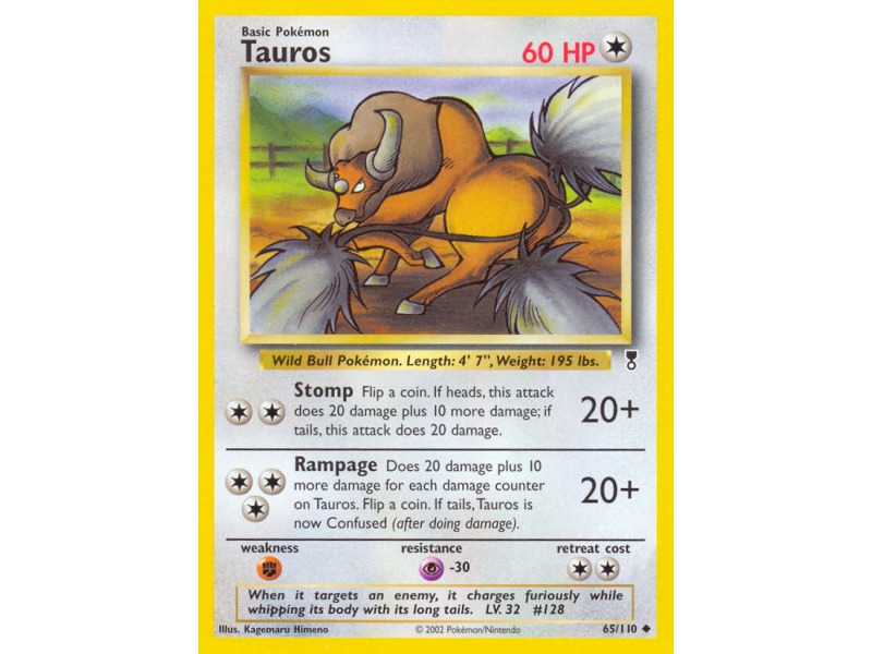 Tauros (Reverse Holo)
