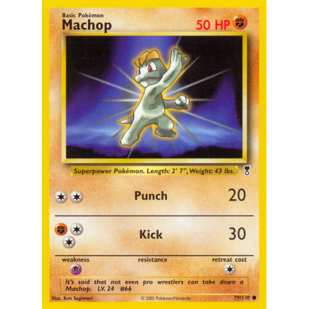 Machop (Reverse Holo)