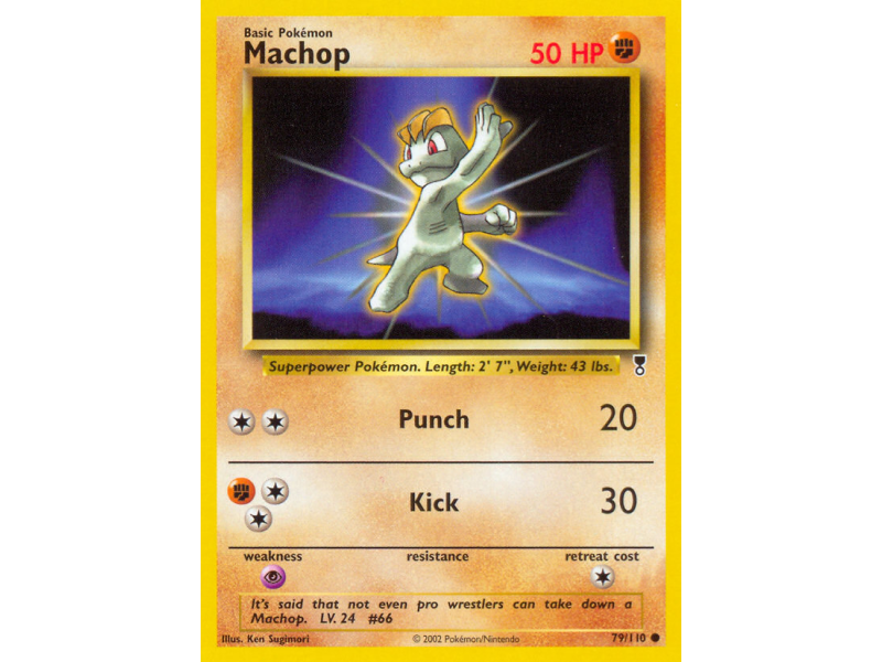 Machop (Reverse Holo)
