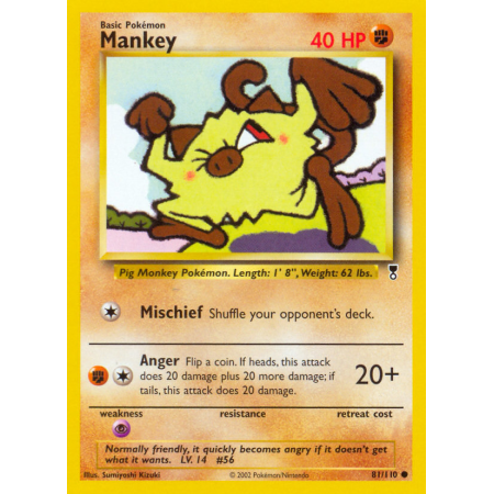 Mankey (Reverse Holo)