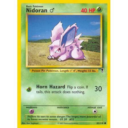 Nidoran ♂ (Reverse Holo)