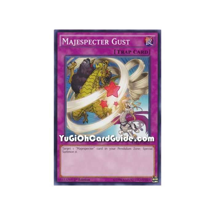 Majespecter Gust (Common) – Raging Tempest | Carta YUGIOH en México