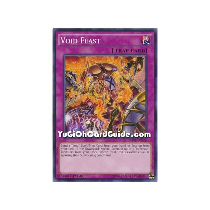 Void Feast (Common) – Raging Tempest | Carta YUGIOH en México