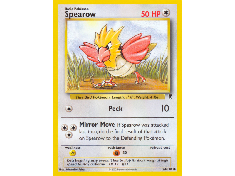 Spearow (Reverse Holo)