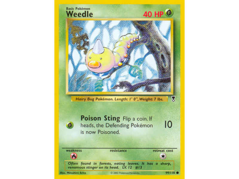 Weedle (Reverse Holo)