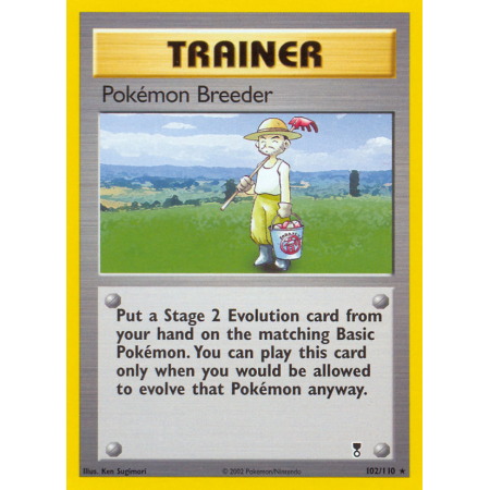 Pokémon Breeder (Reverse Holo)